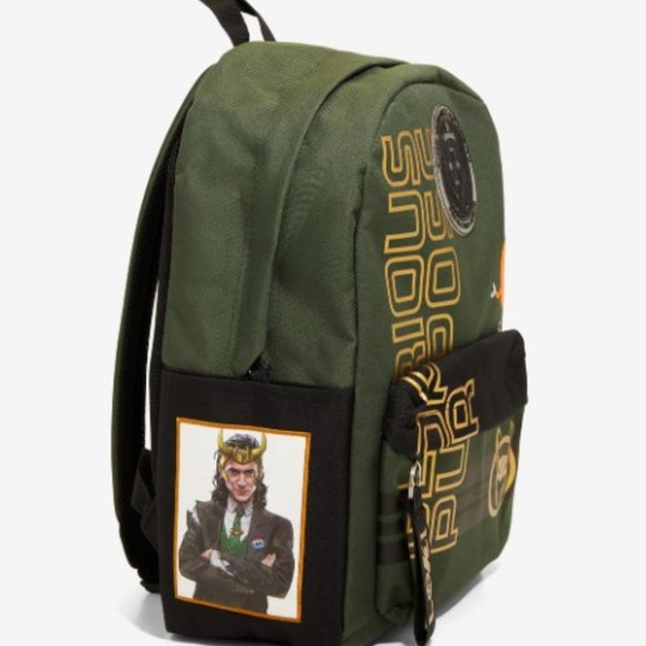 Marvel Loki Glorious Purpose Backpack NWT main image 8